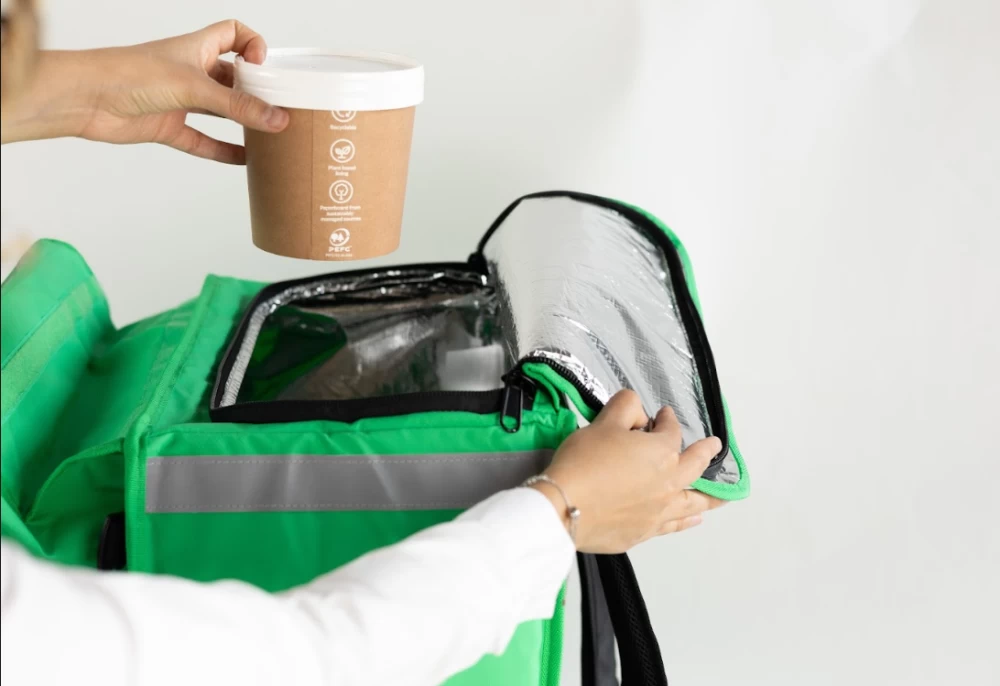 Uber Eats Telescopic Delivery Bag